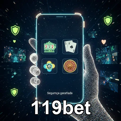 Acesso fácil a jogos de casino no mobile com o app 119bet